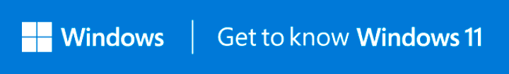 Get to know Windows 11 badge.