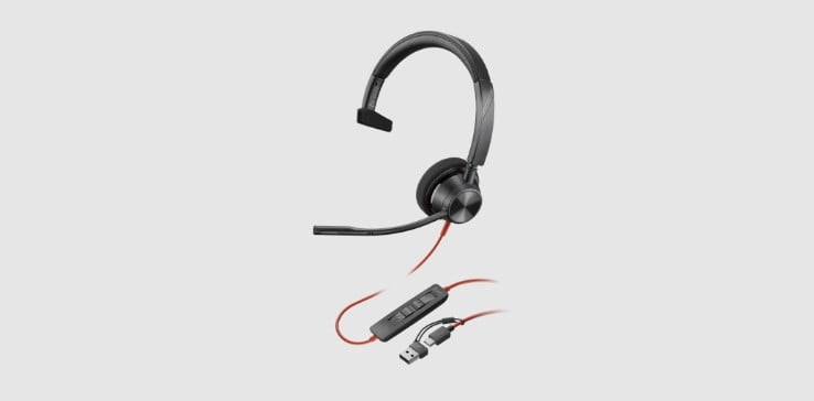 Poly Blackwire 3310 headset Poly Blackwire 3310 headset