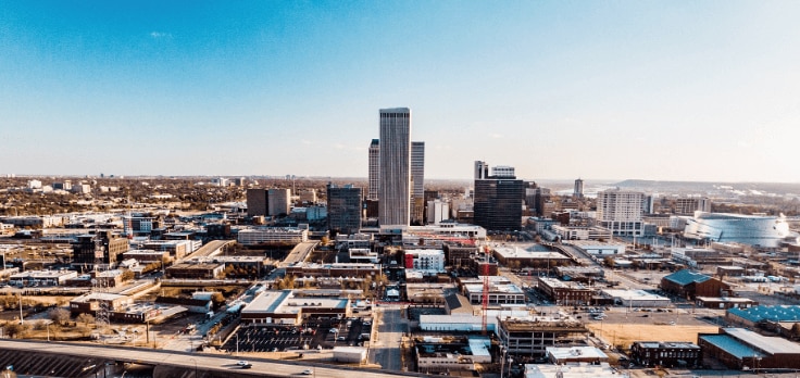Photo of a city